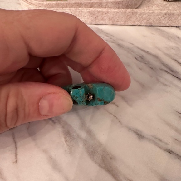 Beautiful Turquoise Bear - Picture 3 of 7